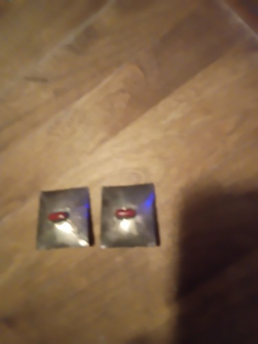 Native American Navajo Coral Sterling Silver Post Earrings vintage