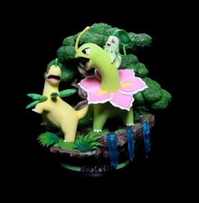 Figur Pokemon Chikorita Meganie Lorblatt Endivie Anime Manga Pikachu 29 cm