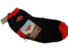 Disney Pixar cars soft plush socks size 6-8 lightening McQueen NEW