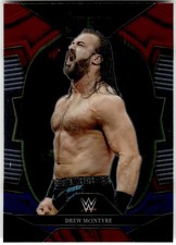 2023 Panini Select WWE #32 Drew McIntyre Smack Down Red & Blue Wrestling