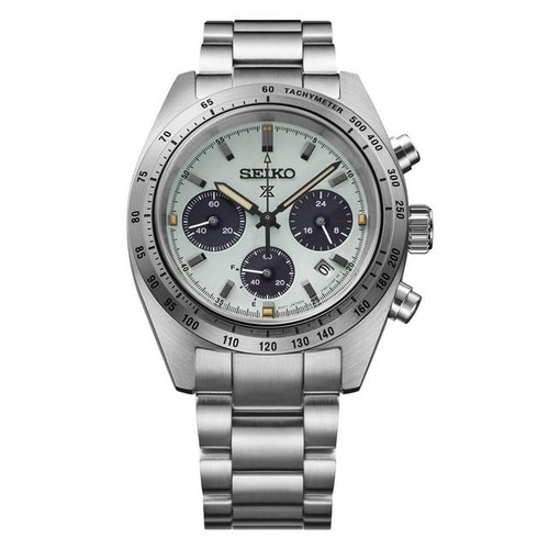 Seiko Prospex Speedtimer Solar Chronograph Green Dial Watch