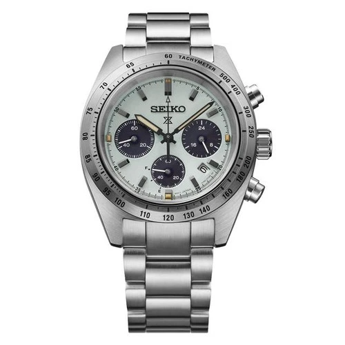 Seiko Prospex Speedtimer Solar Chronograph Green Dial Watch