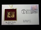 22K Gold Stamp Count Basie Big Band Leaders Music 1996 First Day Cover Postal — photo 1