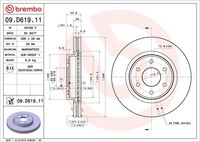 Brembo 2X Bremsscheibe Vorne Ø296 Mm InnenbelüFtet FüR Nissan NP300 Navara