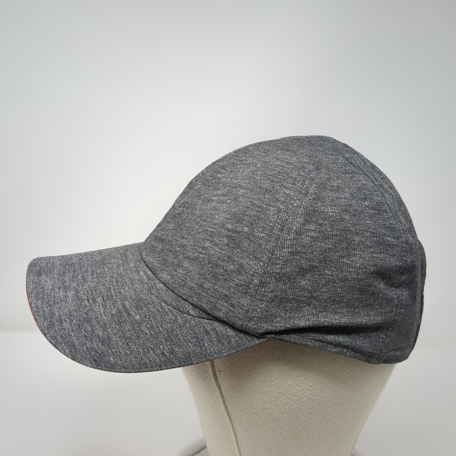 Unbranded Strapback Baseball Hat Heather Gray One… - image 3