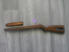 WWII WW2 M1 Carbine Inland Oval Cut Low Wood Stock w handguard Army