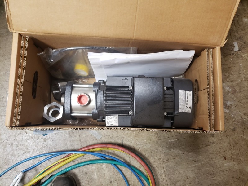 Grundfos CM5-4 Water Pump, 3~ Motor 460V 60Hz 1.0 HP (MPN CM5-4)