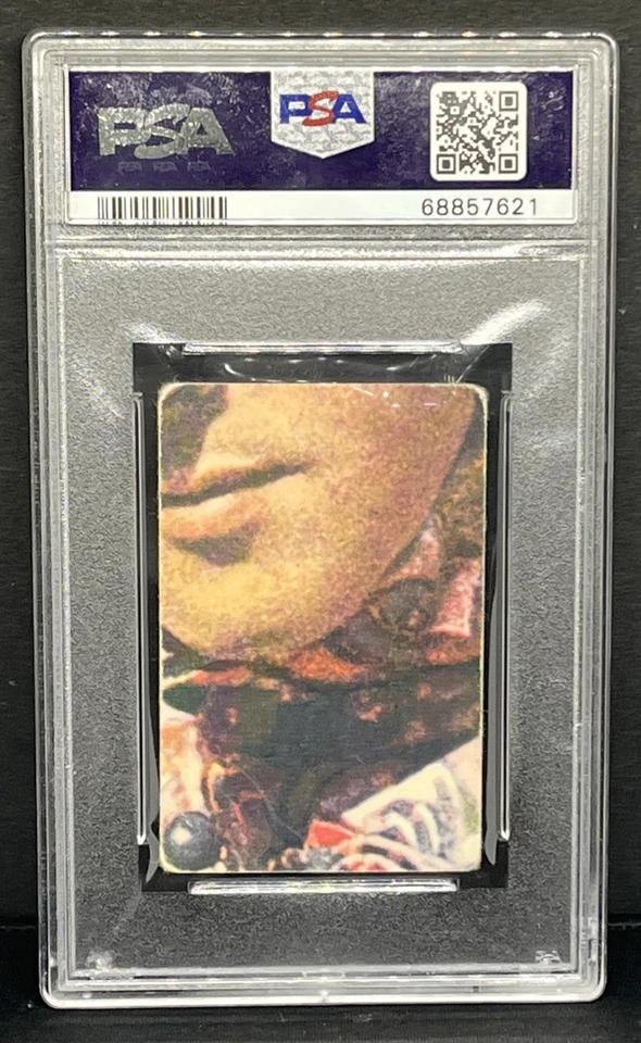 1968 Superman vs Batman Card #28 Black Square Dutch Gum PSA 1.5 - Image 2 of 2