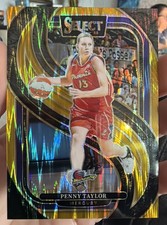 Panini 2025 WNBA Select Penny Taylor Mercury Premier Level /10 Gold Prizm 182 TZ