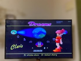 NiGHTS into Dreams Sega Saturn Action Game Floating Dream World