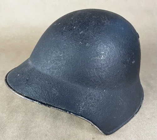 Swiss Army Military M18 / 40 Steel Helmet Militaria Switzerland WW2 WW1 Vintage