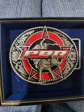 Professional Bull Riders PBR Rodeo Cowboy Western Belt Buckle