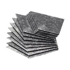 12Pcs Billiard Pool Table Cushion Rubber Facings Entertainment Rail Bumpers