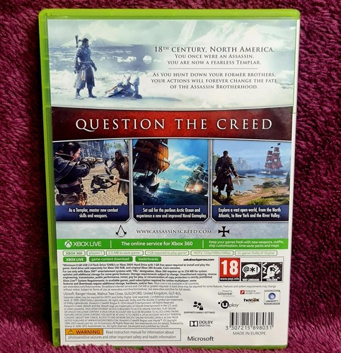Assassin's Creed: Black Flag & Rogue (Xbox 360, 2013) With Original Inserts - Picture 12 of 15