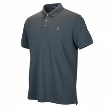 Polo Ralph Lauren Classic Fit Polo Shirt Heathered Gray Cotton XL