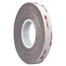 3M Double-Sided Foam Tape, 3/4 in W, 5 y