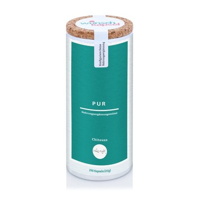 Chitosan Pur (2000 mg täglich) - 290 Kapseln Inhalt