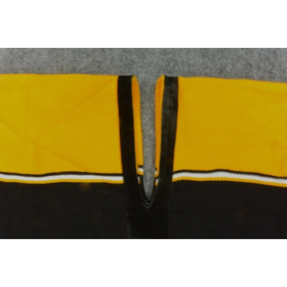 Boston Bruins NHL Negro Dorado Polar Manta Poncho Chal Pullover Foto 4 de 4