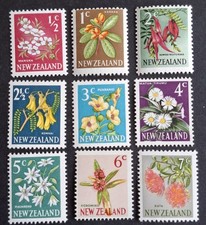 New Zealand Stamps 1967 Definitive Beautiful Native Flower Selection UHM
