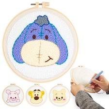 - Punch Needle Kit for Beginners  Adults - Complete DIY Punch Embroidery Kit...