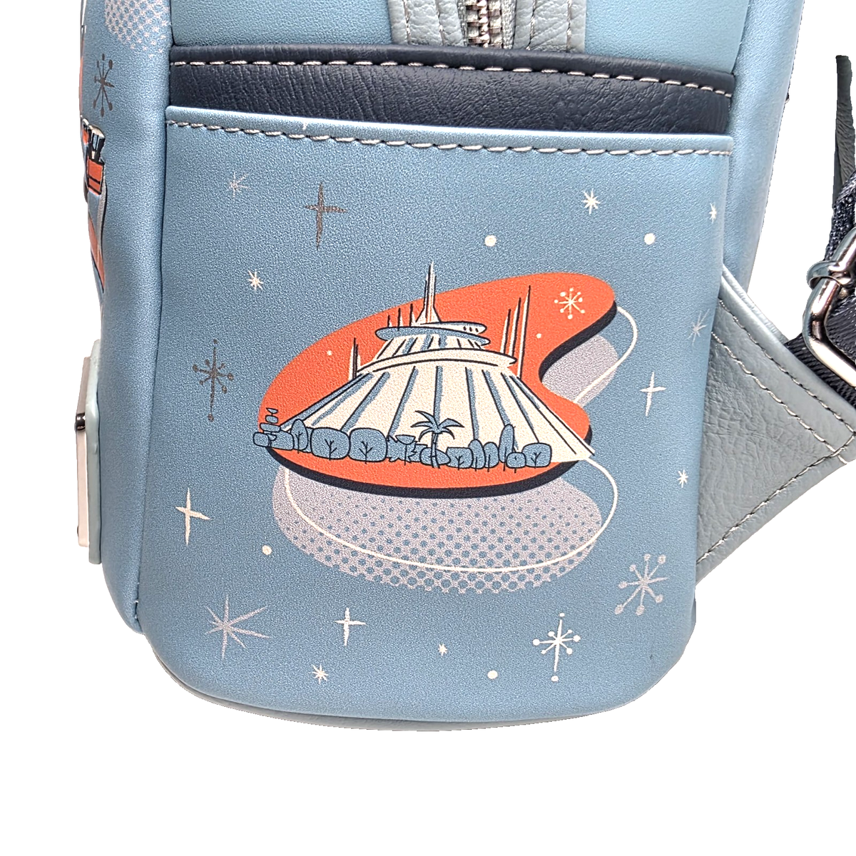 Disney Parks Loungefly Retro Tomorrowland Mini Backpack 2024 