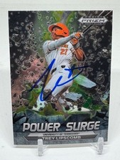 2022 Panini Prizm Draft Picks Baseball SIGNED RC Trey Lipscomb PS-TL Power Surge