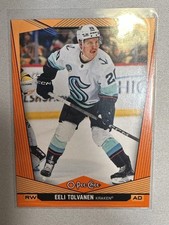 2024-25 Eeli Tolvanen Orange Parallel O-Pee-Chee Hockey[10/25][#333][Seattle]