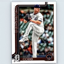 2025 Topps Series 2 - Alex Cobb #363 - Detroit Lions