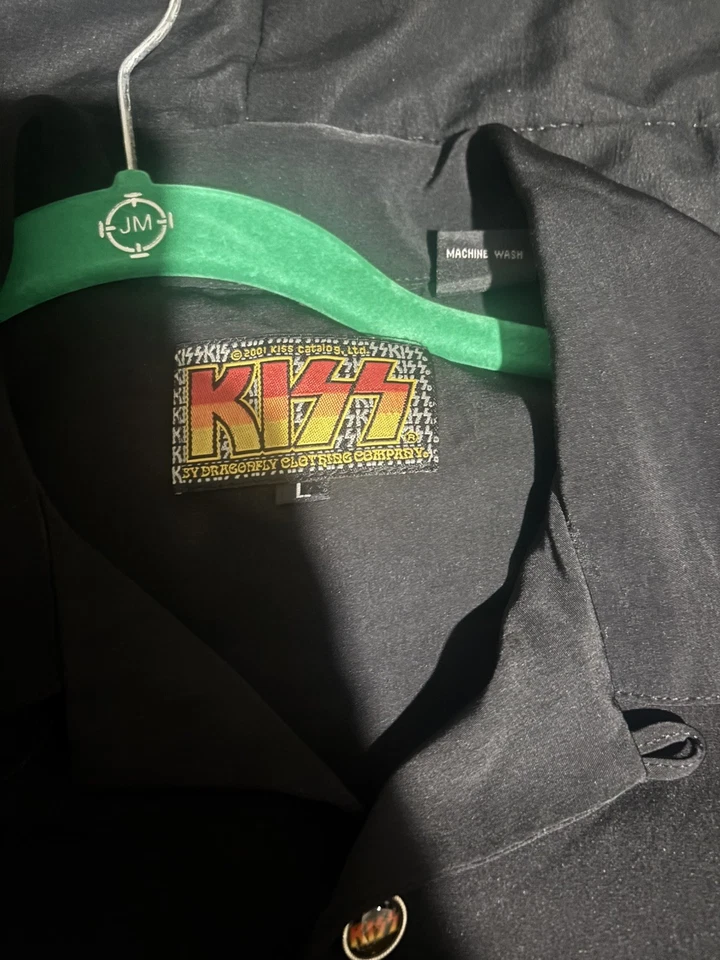 KISS Solo Faces Dragonfly Shirt Men LARGE   - Image 3 of 4