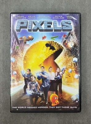 Pixels DVD 2015 Adam Sandler Kevin James Sci-Fi Comedy