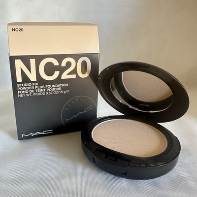 Mac Studio Fix Powder Plus Foundation - 15g, NC20,Original Formula New In Box