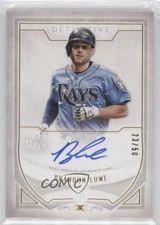 2019 Topps Definitive Collection Rookie 23/50 Brandon Lowe #DRA-BL Auto RC 0f5t