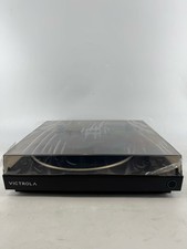 Victrola Automatic Turntable Record Player Bluetooth 2-Speed Preamp Black