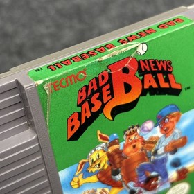 Bad News Baseball (NES) - CIB Acceptable Condition