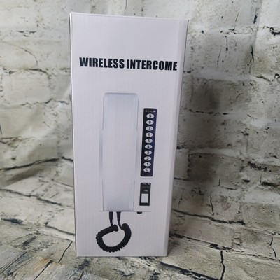 Wireless Audio Intercome System Two Way Telephone Expandable Handset Interphone