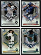 Gavin Fien 2026 Bowman Baseball Chrome Bowman Scouts Top 100 4 Cards Lots [7a1