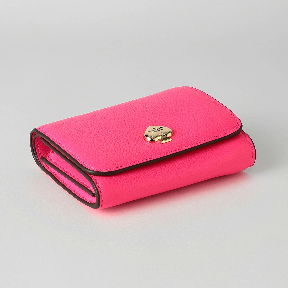 kate spade 二つ折り財布 レザー ウォレット KK056 桃色 ケイトスペードニューヨーク kate spade new york 2つ折り財布 ケイラ