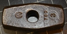 ATHA - 3# - CAT #780 - DRILLING HAMMER HEAD - BLACKSMITH - VERY GOOD