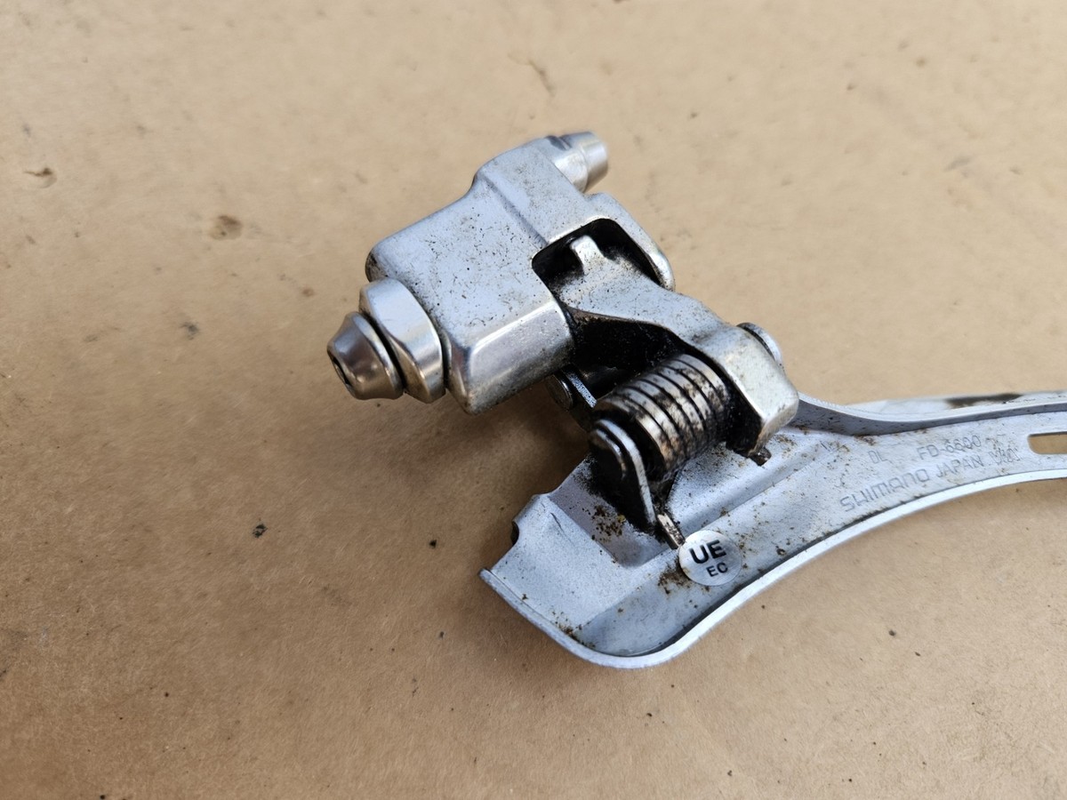 Dérailleur Avant Shimano Ultegra FD-6600 - Double Plateau, Braze-On, Tirage Bas - Pour Pièces