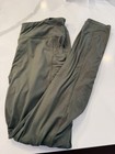 Green Satina Plus Size Soft Leggings. Polyester Blend. Pockets. Machine Wash. — photo 1