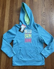 The North Face Bluebird Heather Hoodie Sweatshirt Girl  s Medium 10/12