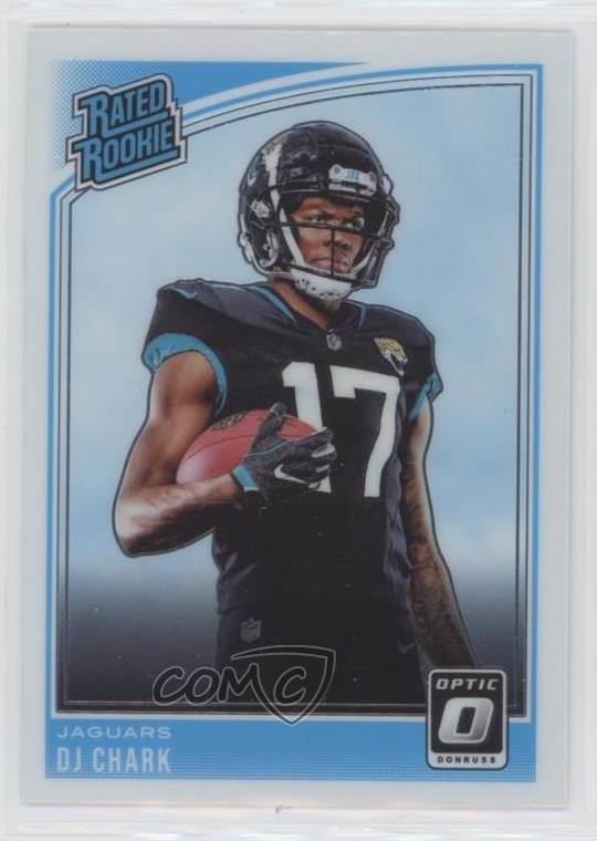 2018 Donruss Optic Rated Rookie DJ Chark Jr #165 mq7