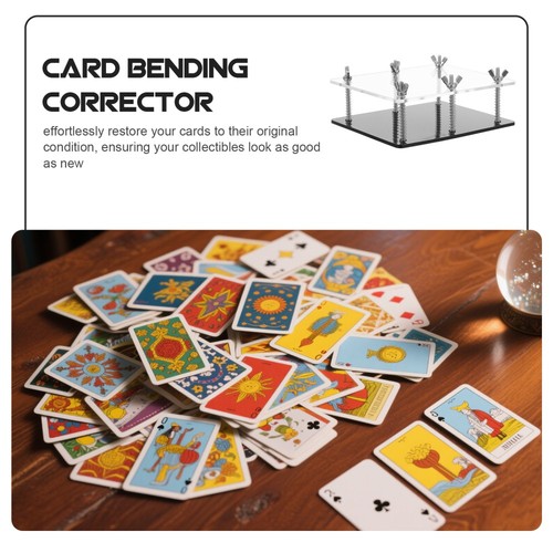 Card Corrector Practical Pressing Tool Cards Flatten Device Flattener - Afbeelding 8 van 12