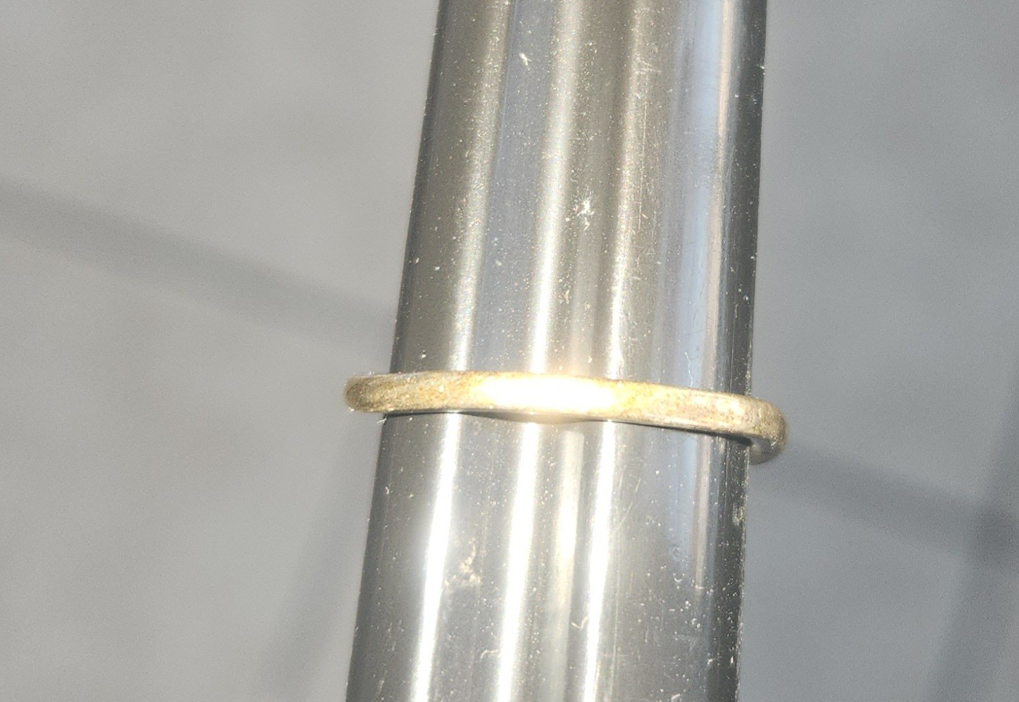 simulated opal ring surrounded by rhinestones siz… - image 3