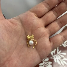 Authentic Akoya Pearl Necklace Pendant 7-8mm