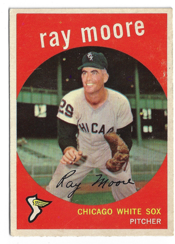 1959 Topps #293 Ray Moore White Sox