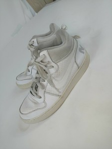 white high top tennis shoes