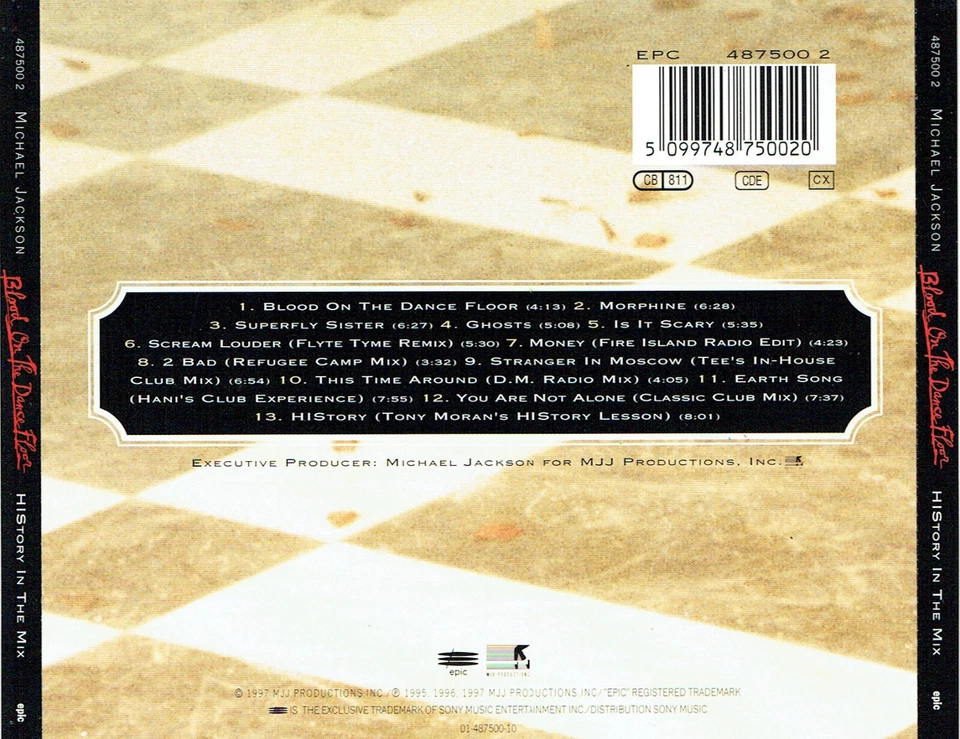 (CD) Michael Jackson - Blood On The Dance Floor - HIStory In The Mix - Ghosts - Bild 2 von 2