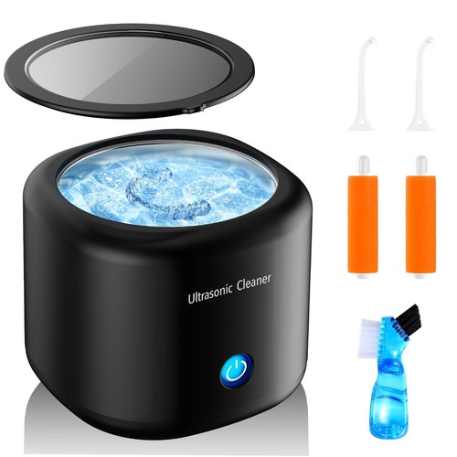 Ultrasonic Cleaner for Dentures, Invisalign, Mouth Guard, Aligner, Whitening ...