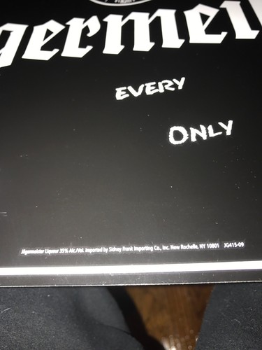 Jagermeister Specials Sign Plastic With Sticky Strips - Picture 4 of 4